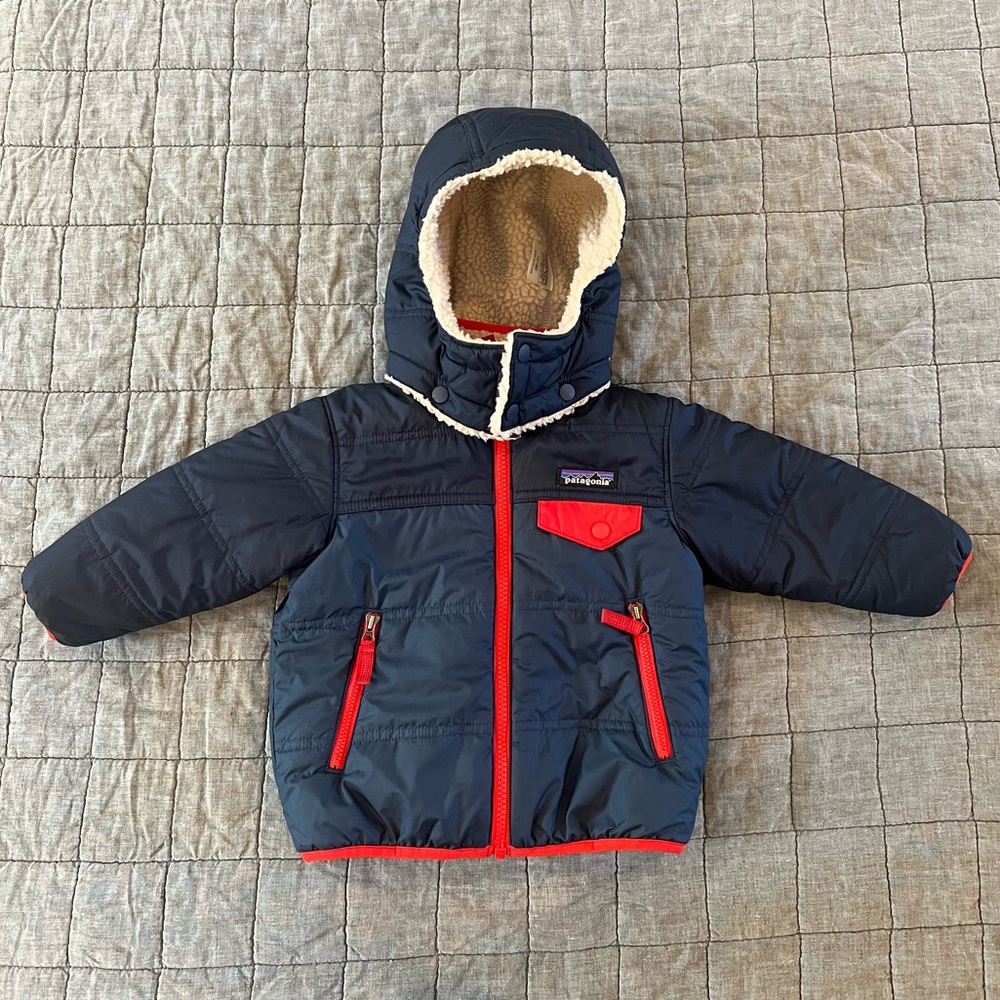 Patagonia Tribbles Jacket 12-18M stone blue